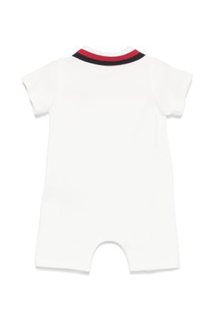 White Cotton romper MONCLER KIDS | K19518L0000589AL2034